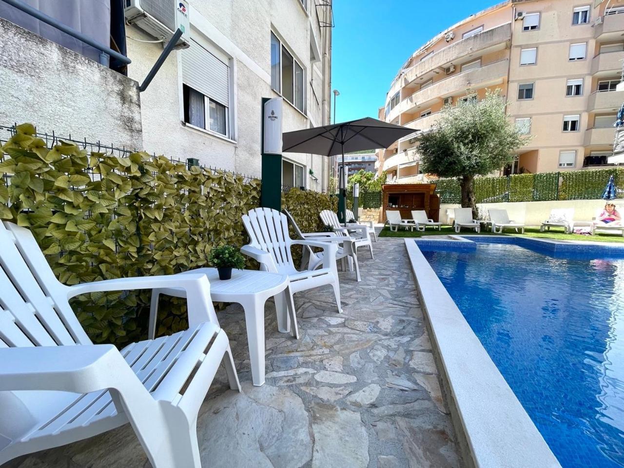 Apartments Monika Budva Bagian luar foto